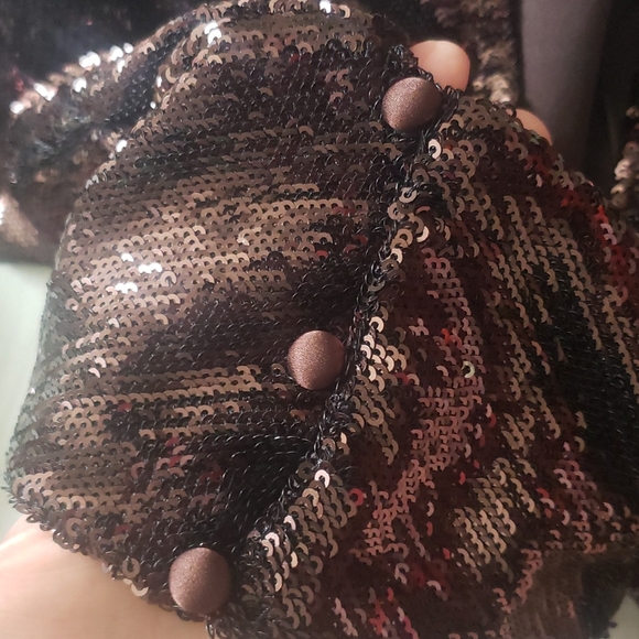 ZARA SEQUIN KNIT DRESS Bloggers favorite - Picture 12 of 13